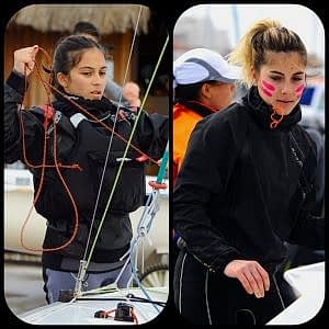 420 Milli Takım Sporcularımız Özlem Irmak Tomak ve Melisa Olcay, Dünya ve Avrupa Şampiyonası’na katılacaklar