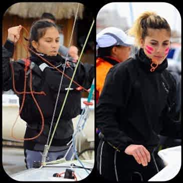 420 Milli Takım Sporcularımız Özlem Irmak Tomak ve Melisa Olcay, Dünya ve Avrupa Şampiyonası’na katılacaklar