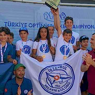 Optimist Türkiye Takım Şampiyonuyuz