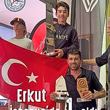 Erkut İspanya’da 1. oldu